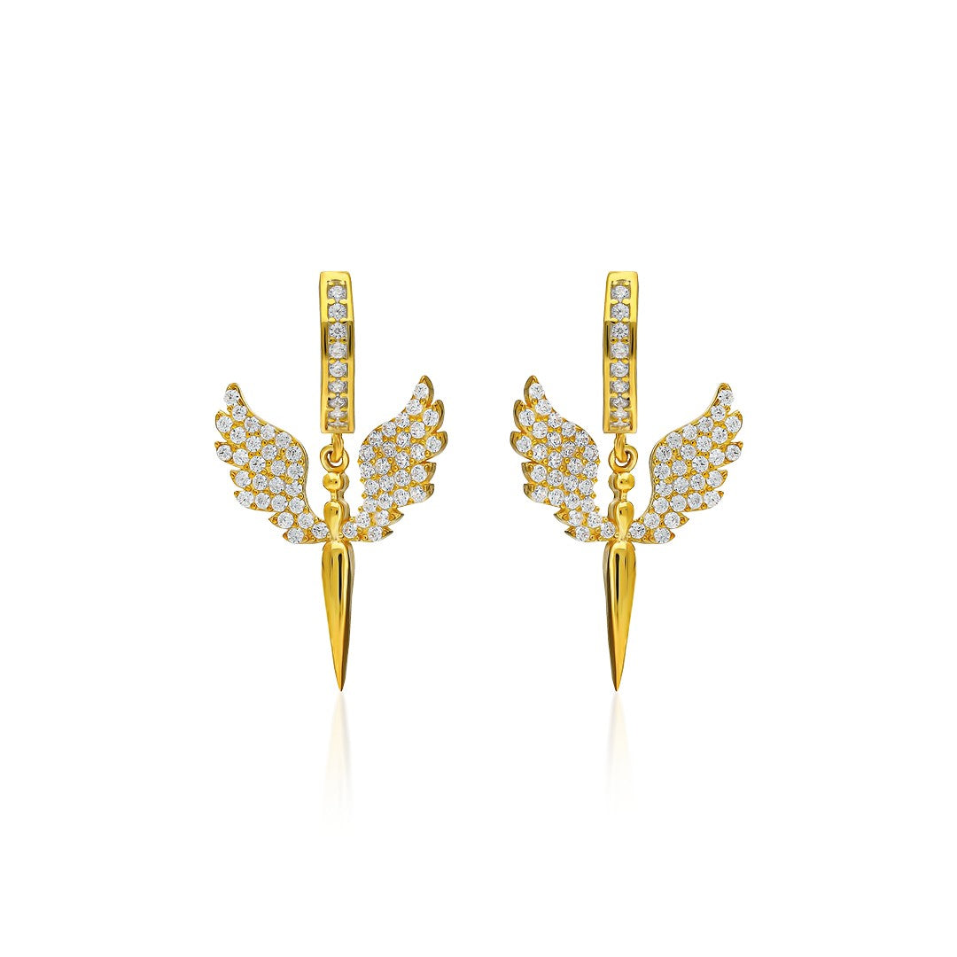 Michael Angel Earring - 925 SILVER