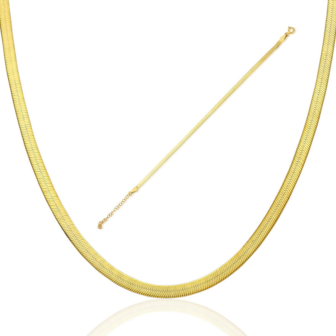 Snake Chain Set - 925 SILVER