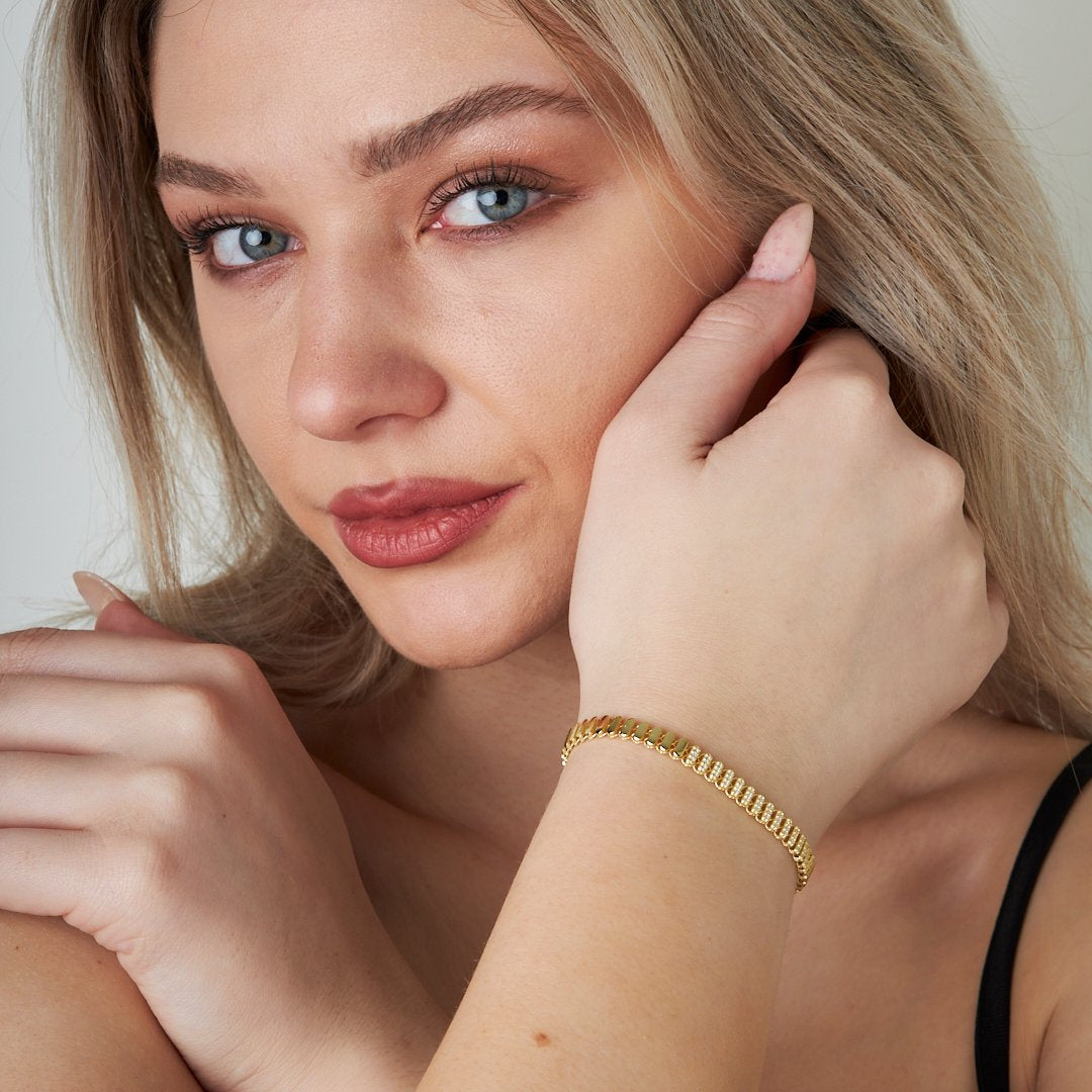 Luxury Stone Bracelet - 925 SILVER