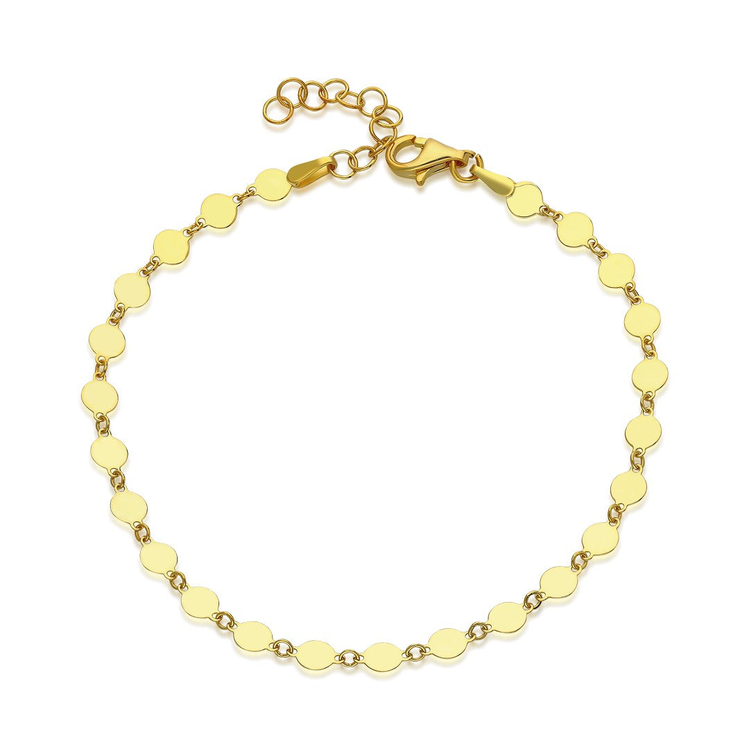 Mirror Link Bracelet - 925 SILVER