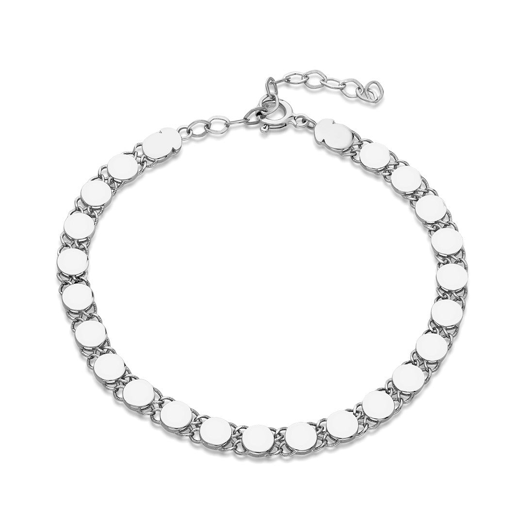 Round Chain Bracelet - 925 SILVER