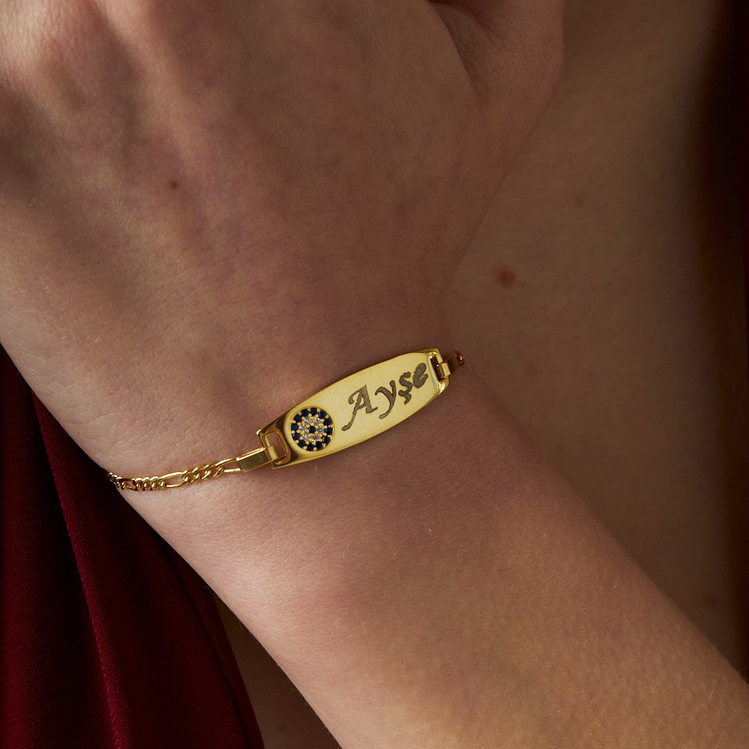 KINDER GRAVUR ARMBAND 17 | 925 SILBER