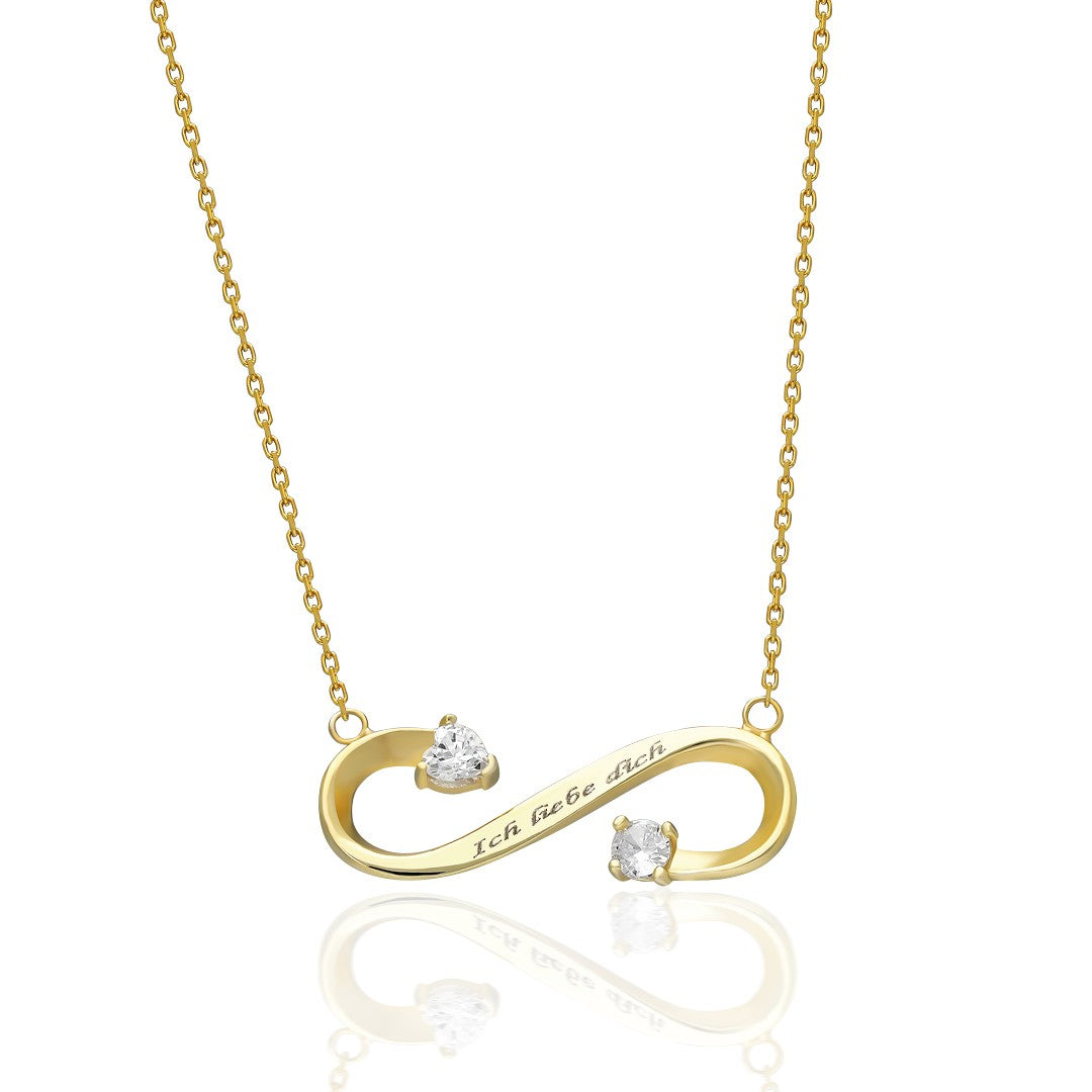 Infinity Chain Necklace - 925 Silver