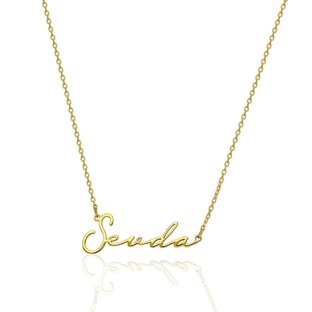 Real Name Necklace - 925 Silver
