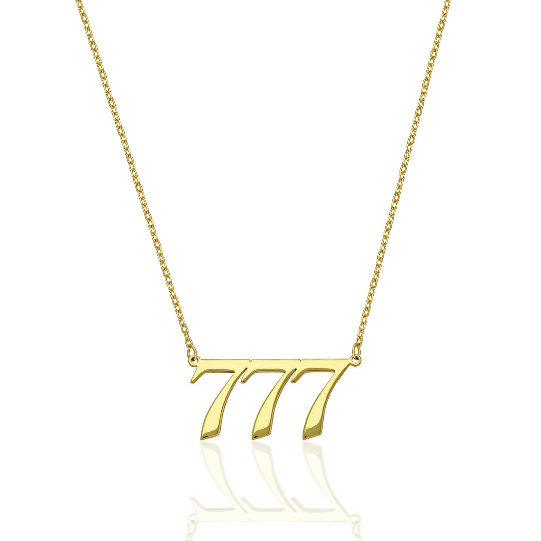 GLÜCKSZAHLEN KETTE | 925 SILBER