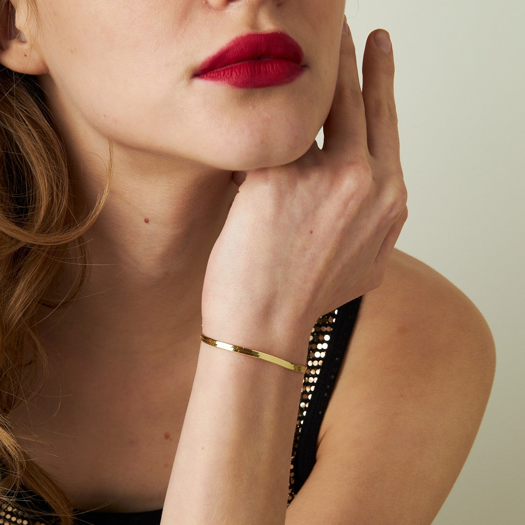 Snake Chain Bracelet - 925 SILVER