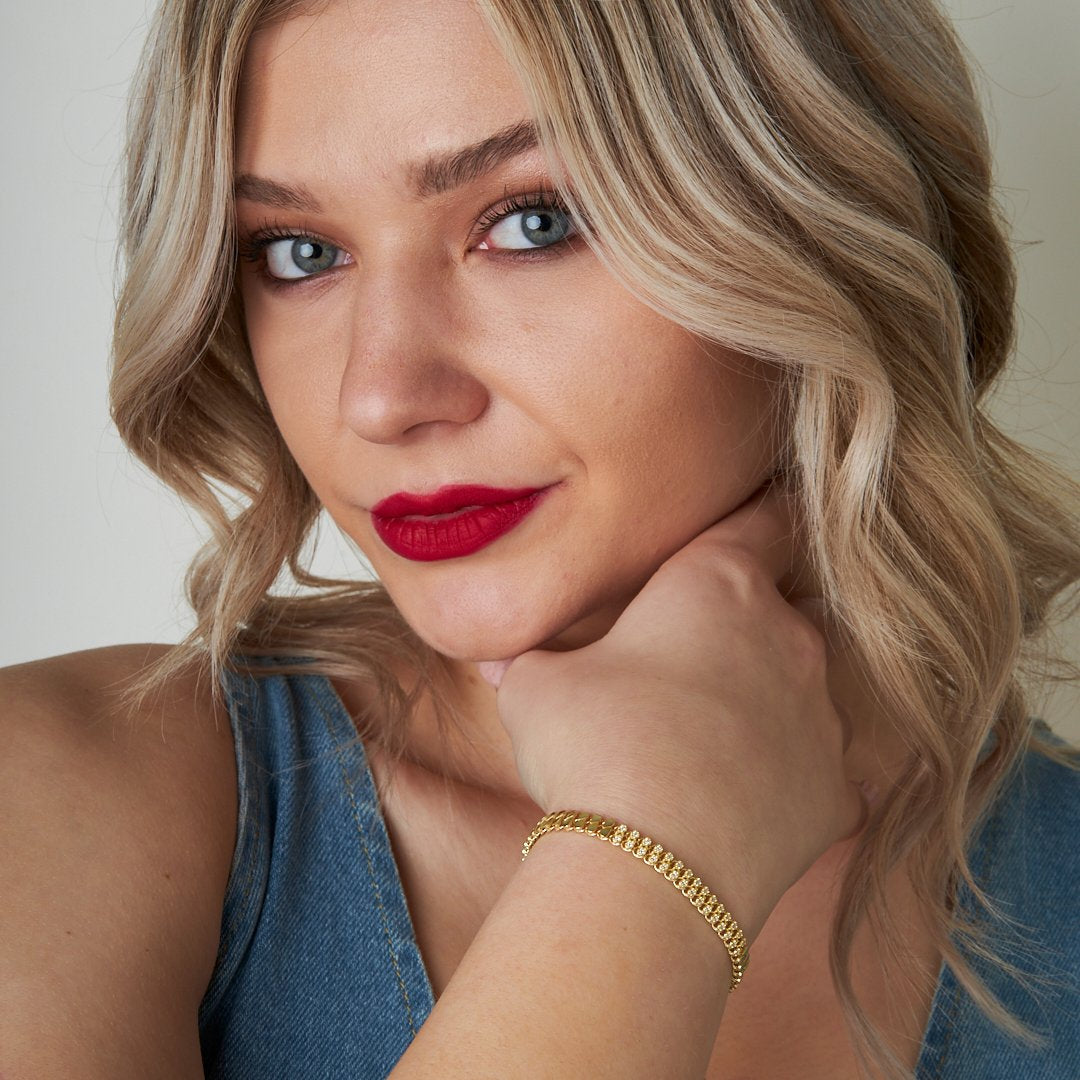 Water Drop Chain Bracelet - 925 SILBER