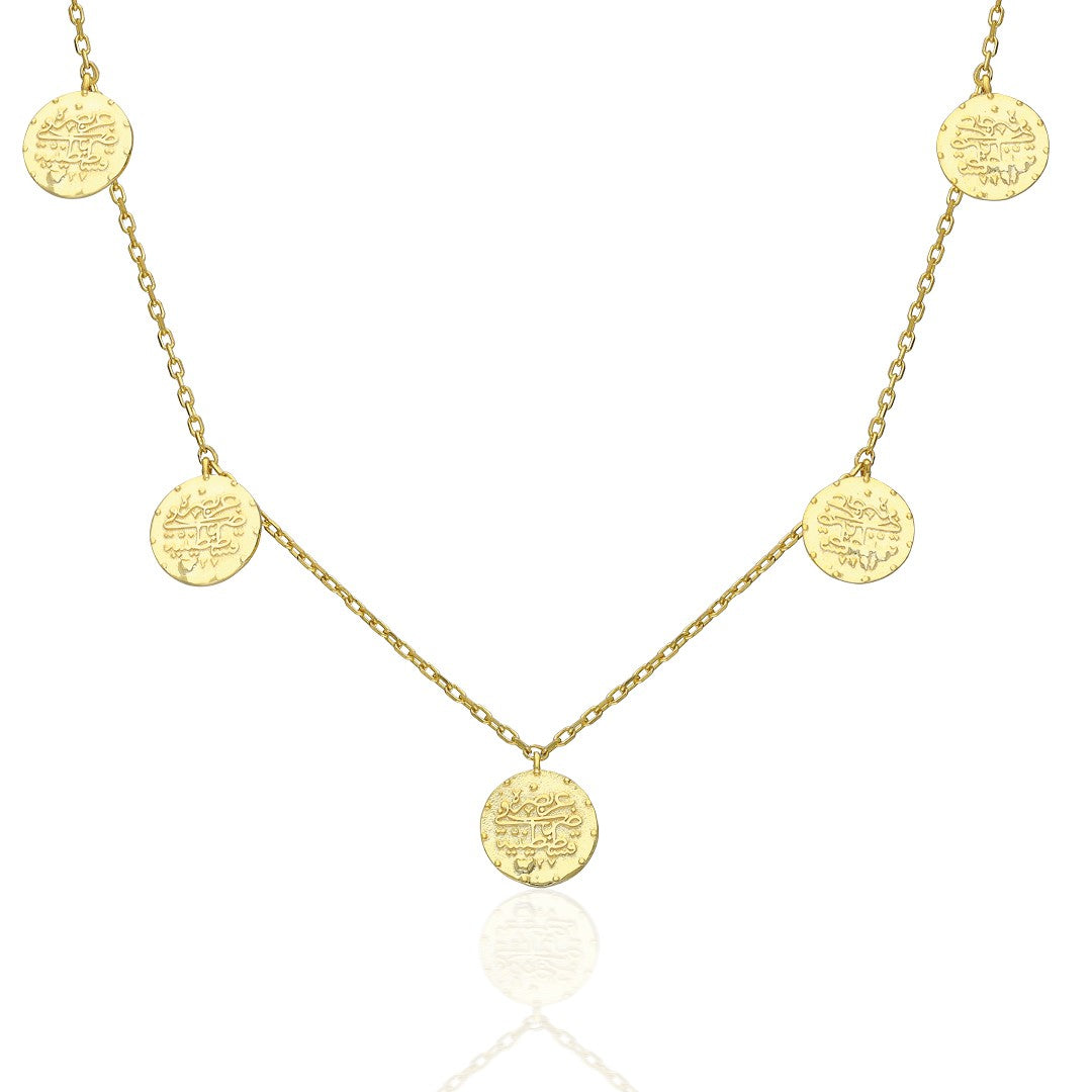 Five-Piece Reşat Necklace - 925 SILVER