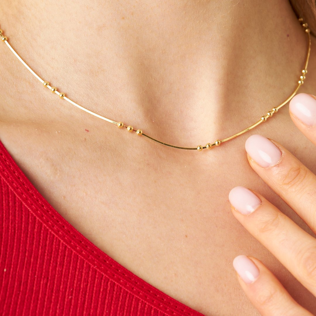 Three-Ball Dorica Chain Set - 925 SILVER