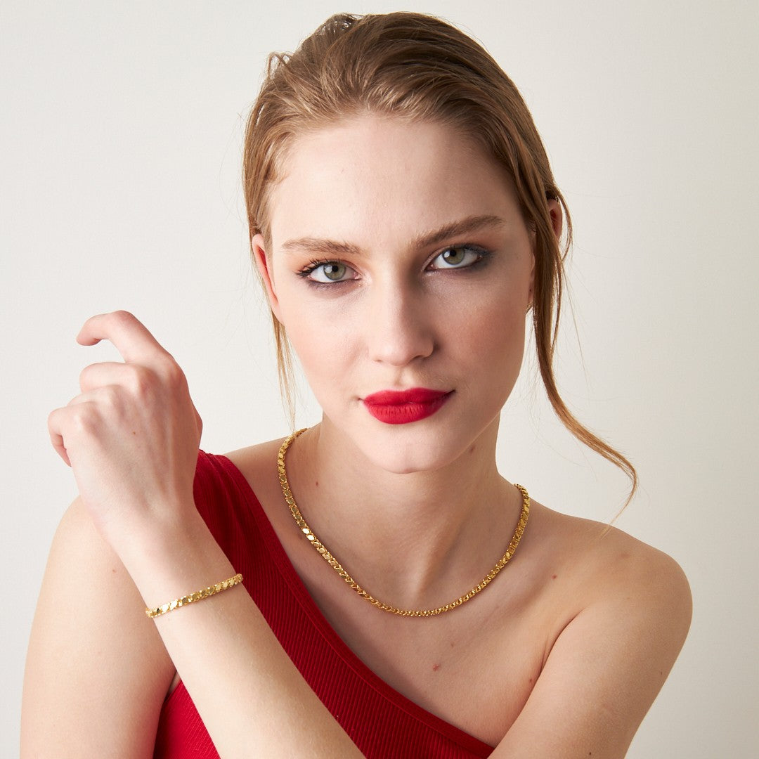 GERSTEN KETTE SET | 925 SILBER