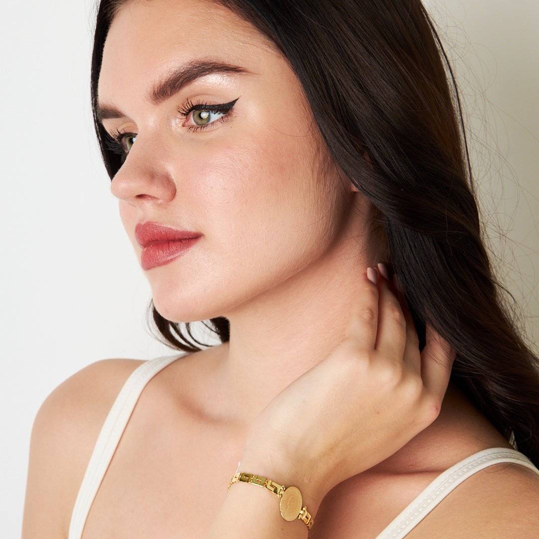 King Chain Model Bracelet - 925 SILVER