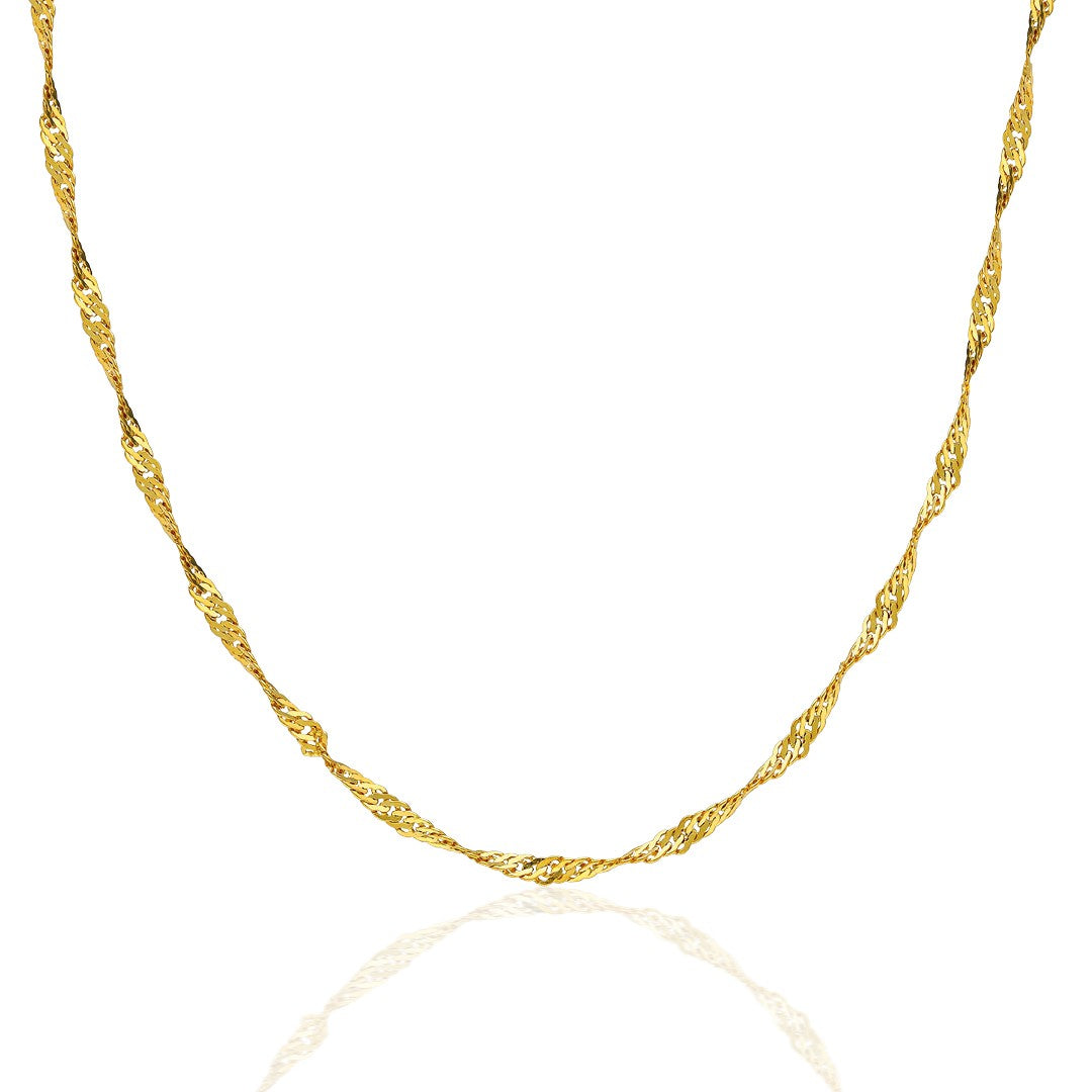 SINGAPUR HALSKETTE | 925 SILBER