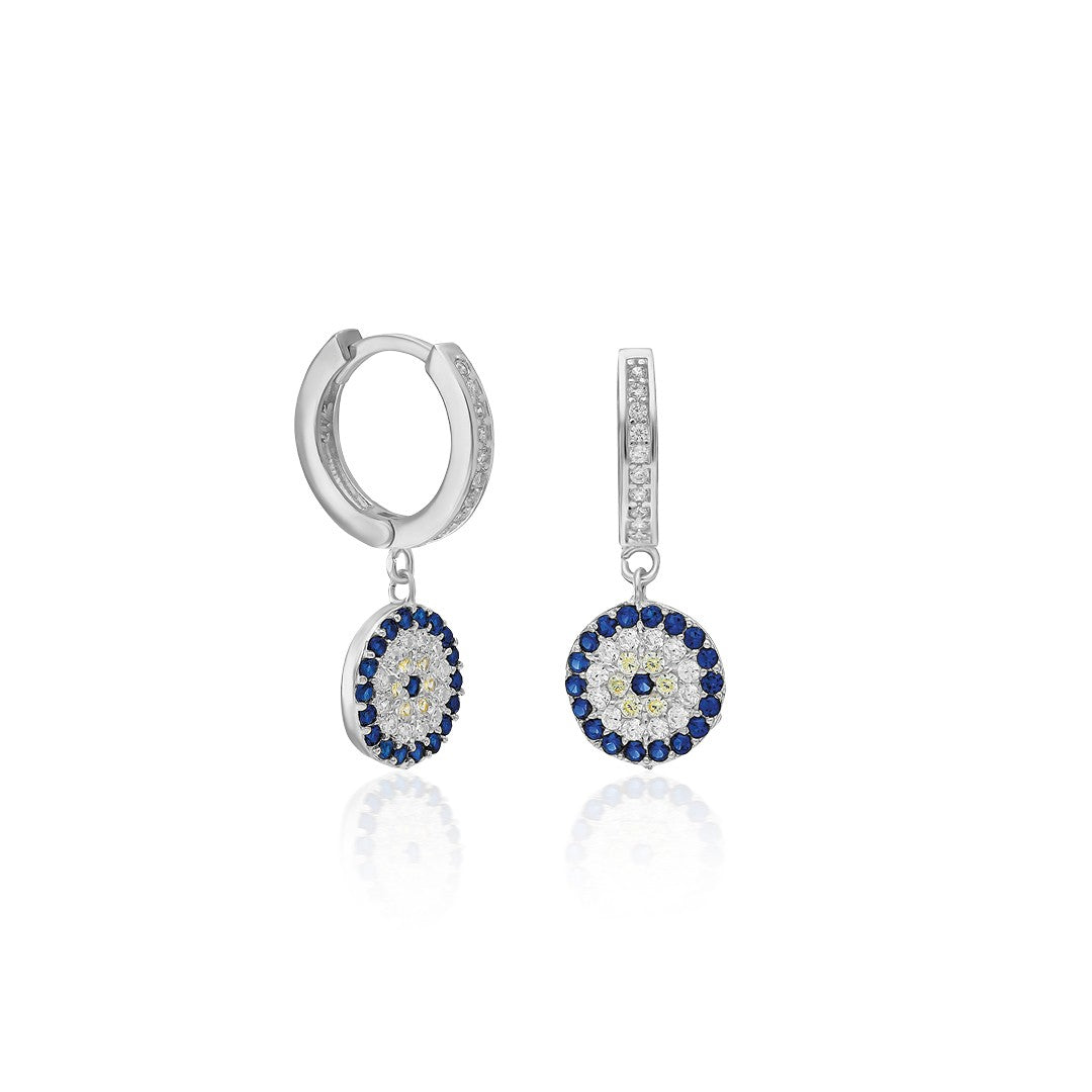 NAZAR STEIN OHRRING | 925 SILBER