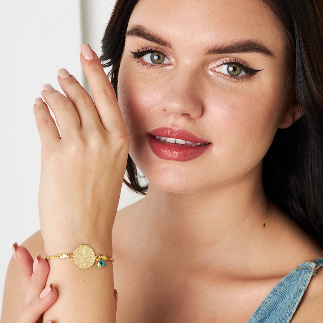 Evil Eye Resat Bracelet - 925 SILVER