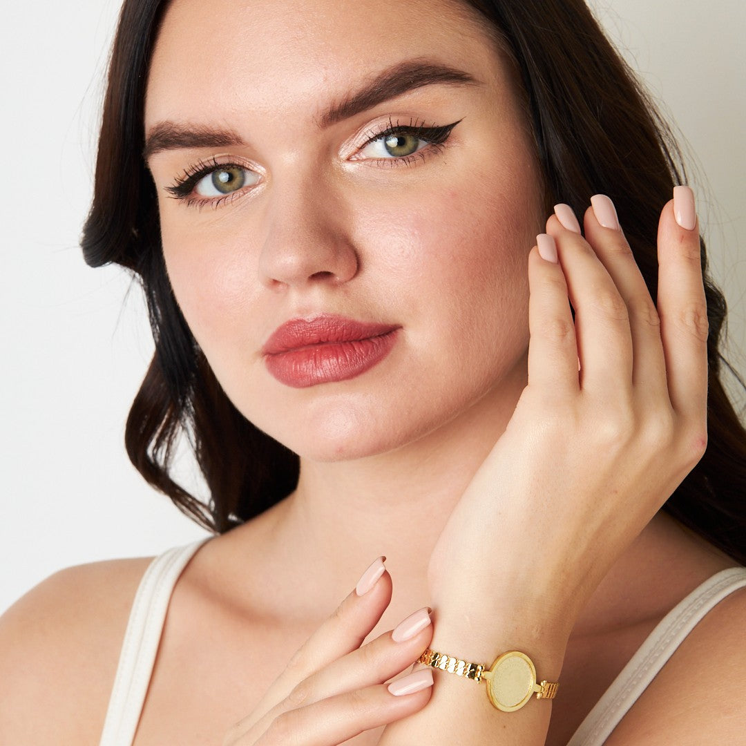 Water Drop Chain Bracelet - 925 SILVER