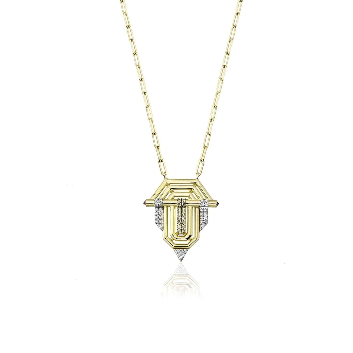 Serenay stone necklace - 925 SILVER