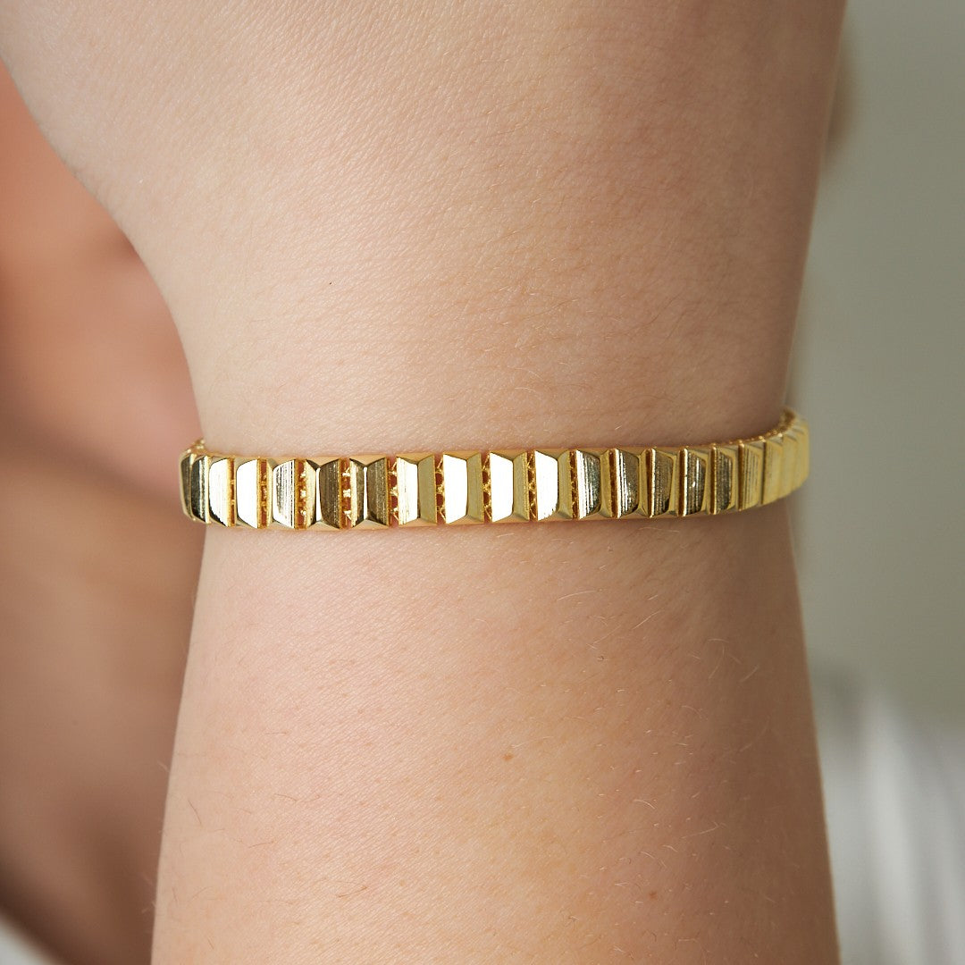 Rectangular Bracelet - 925 SILVER