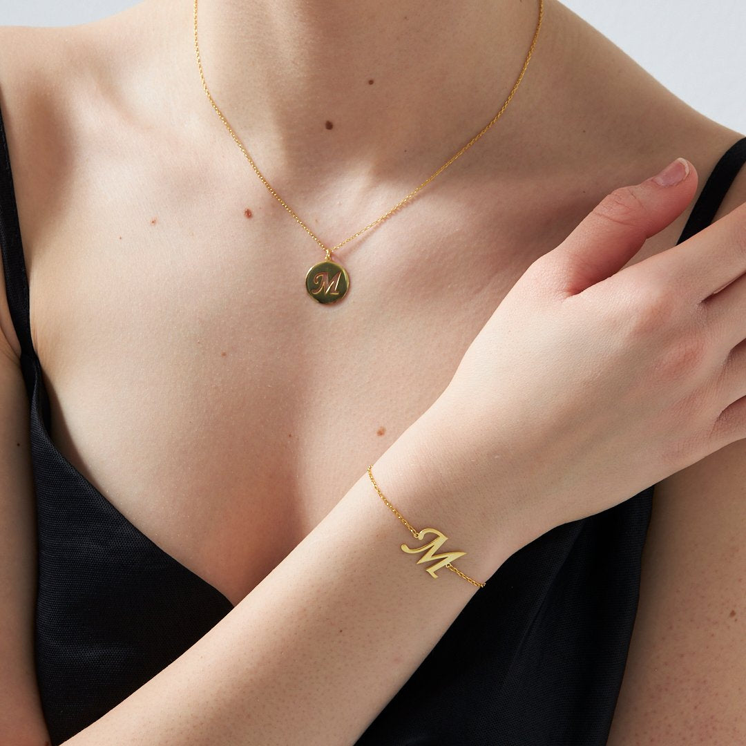 PLATTEN BUCHSTABEN SET | 925 SILBER