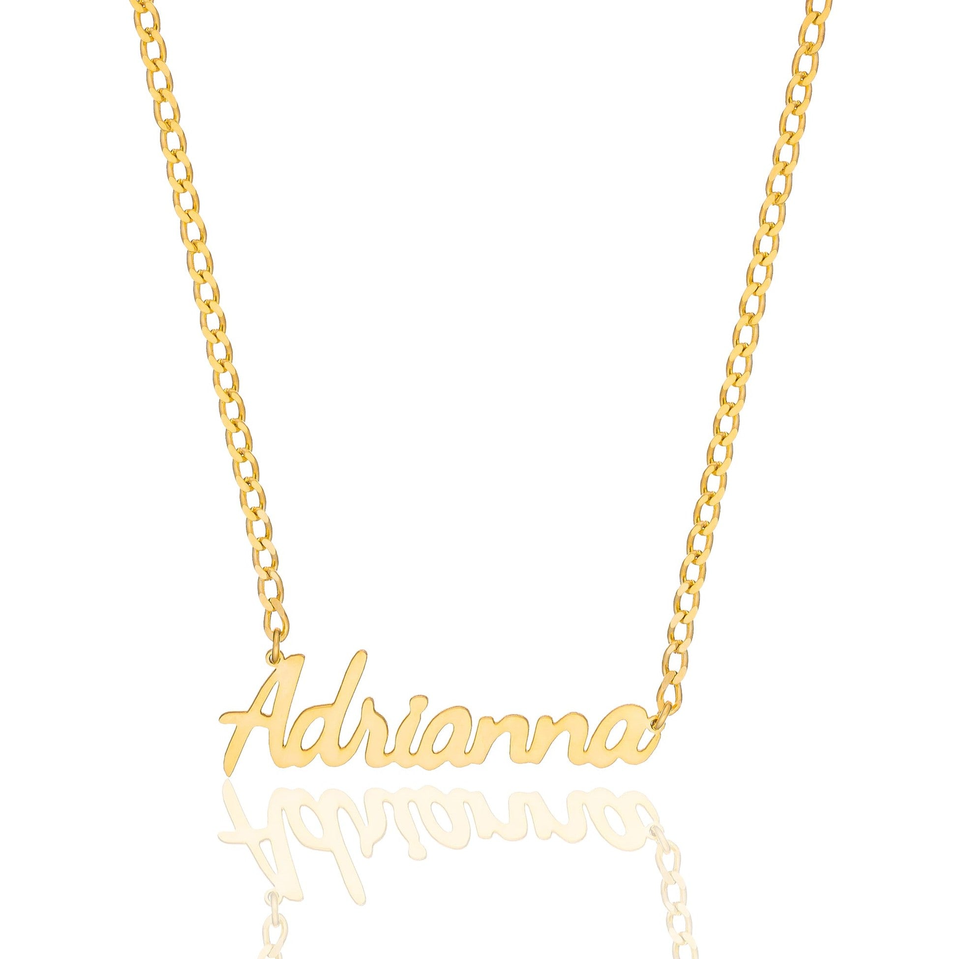 Name Necklace Chain - 925 Silver