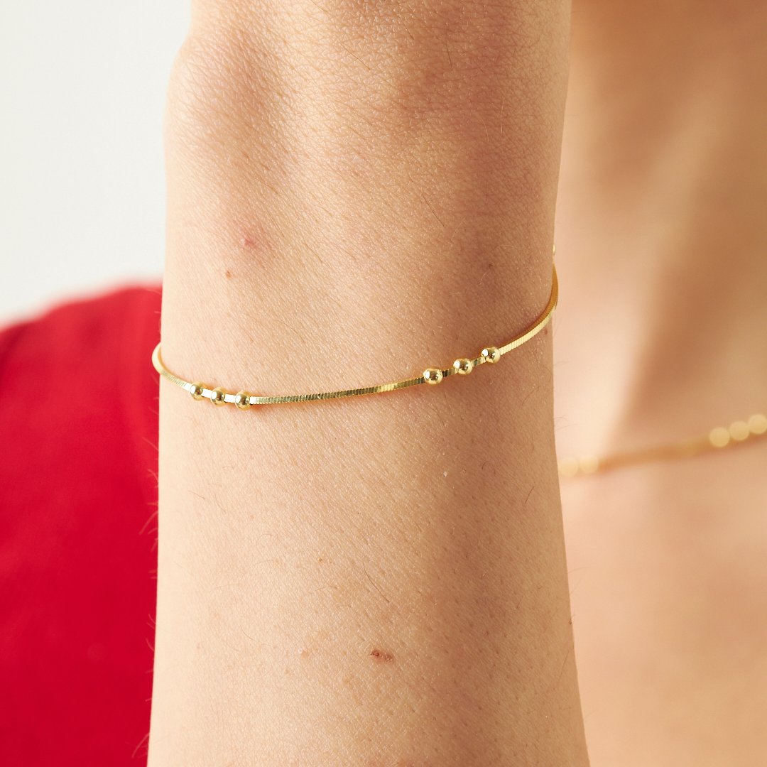 Three-Ball Dorica Chain Set - 925 SILVER