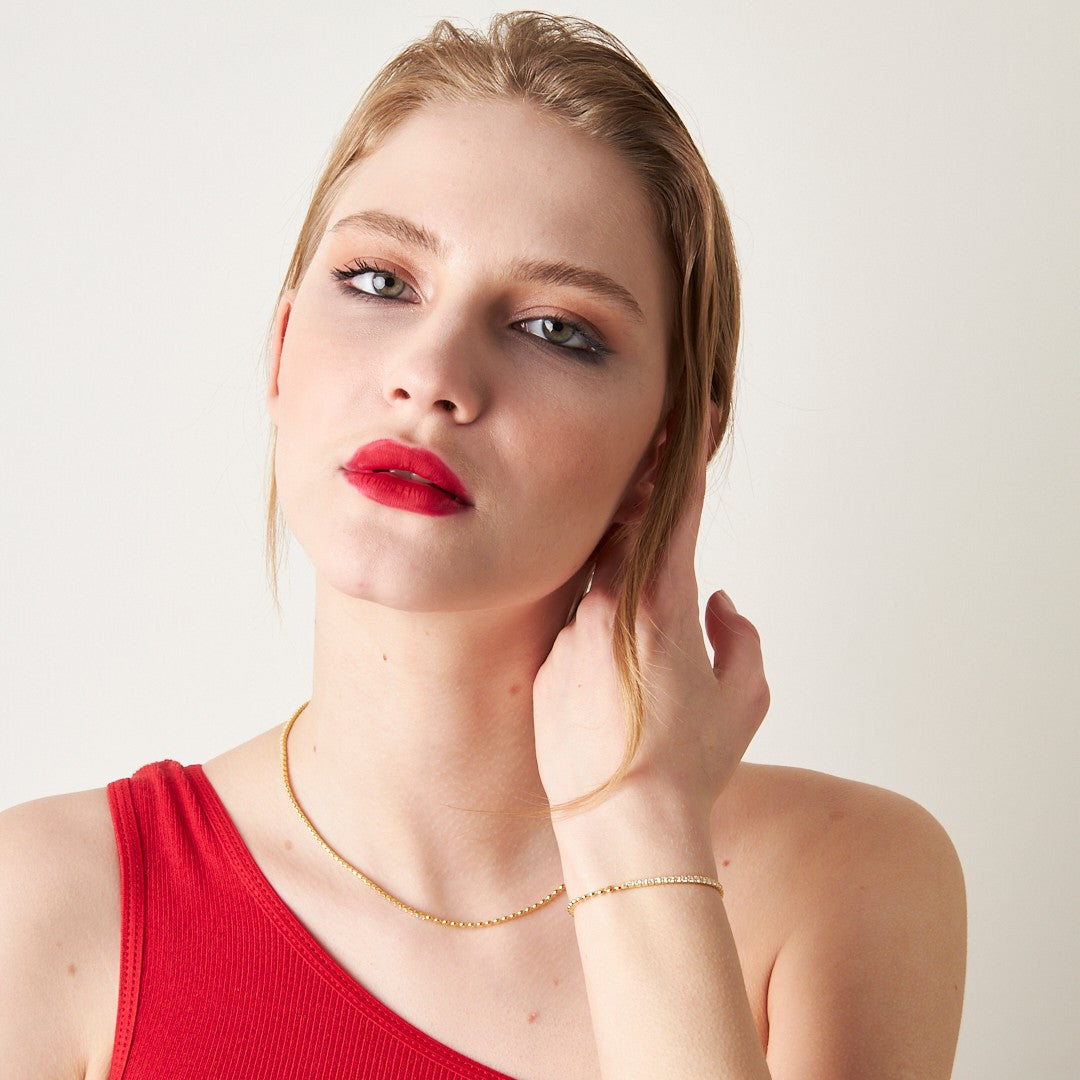 Ball Chain Waterways Set - 925 SILVER