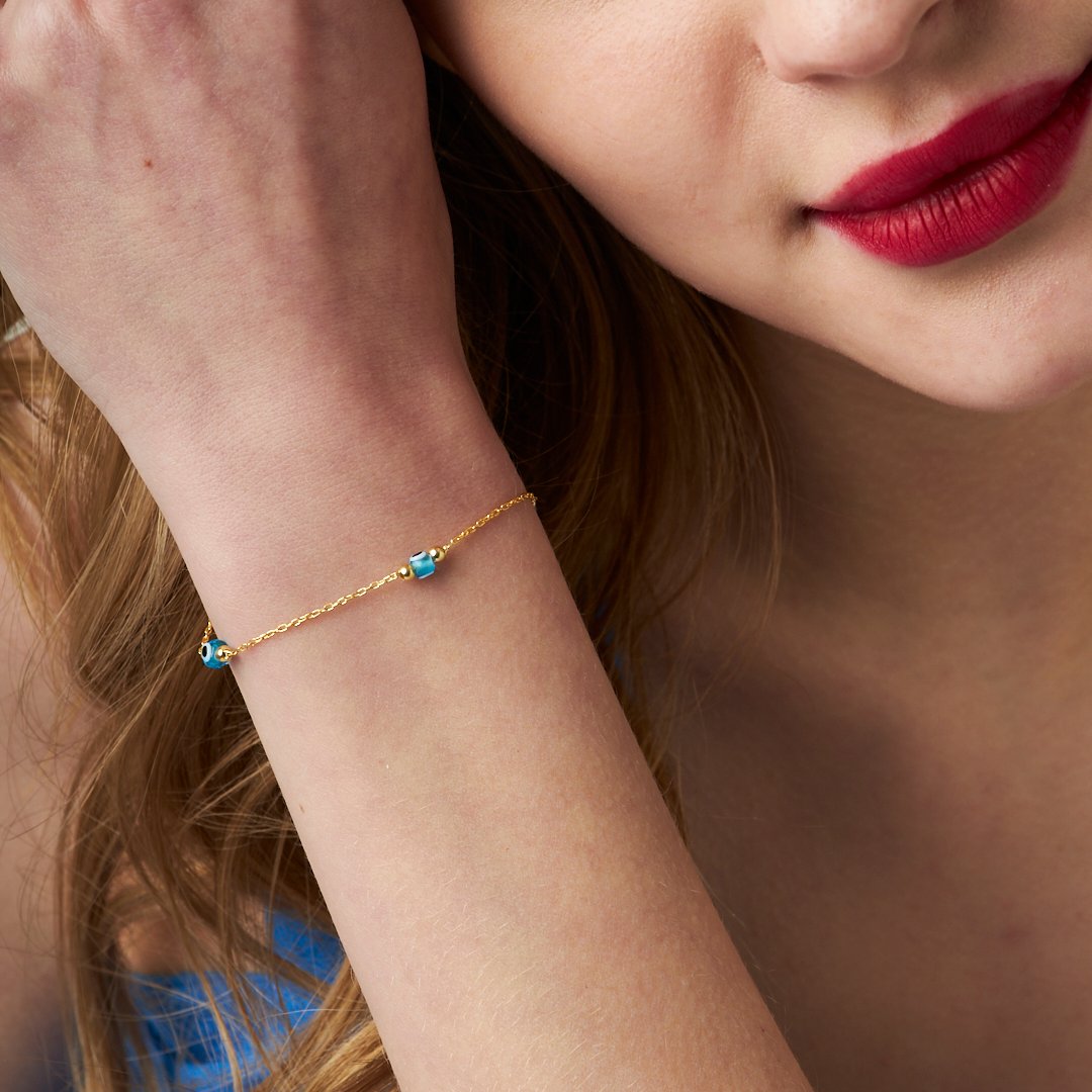 Four-Eyed Bracelet - 925 SILVER