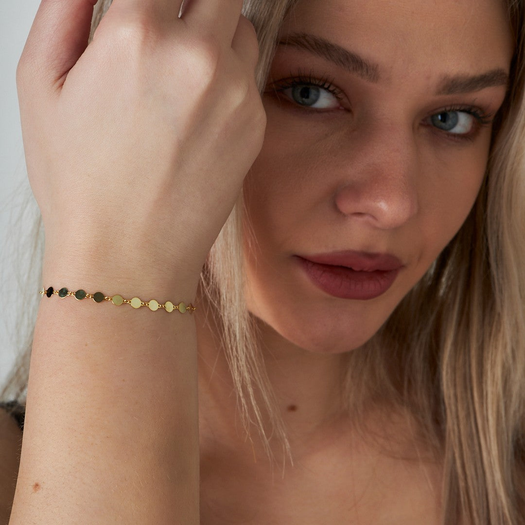 Mirror Link Bracelet - 925 SILVER