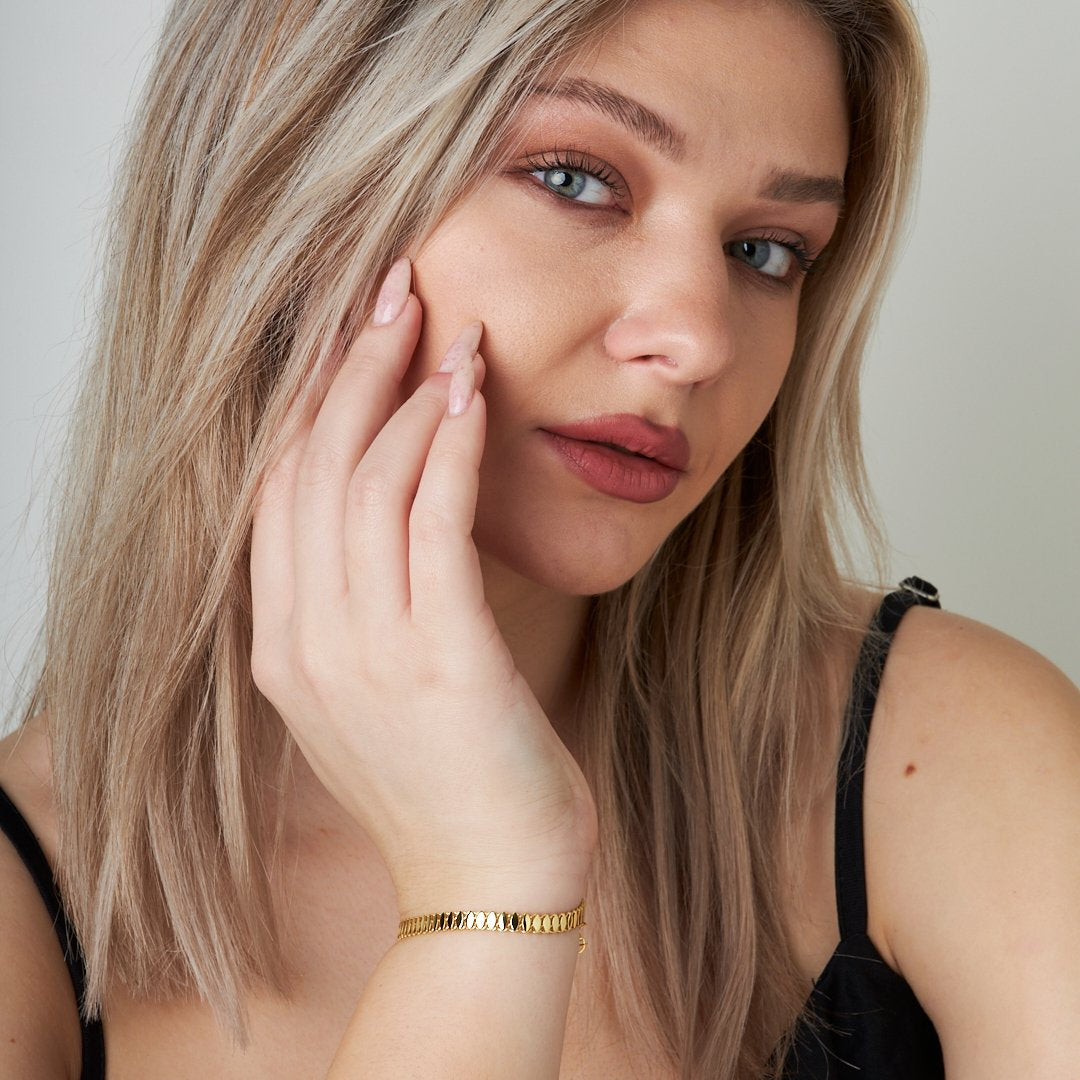 Boat Chain Bracelet - 925 SILVER