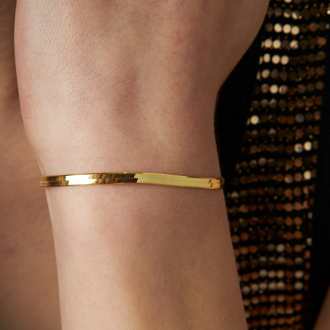 Snake Chain Bracelet - 925 SILVER