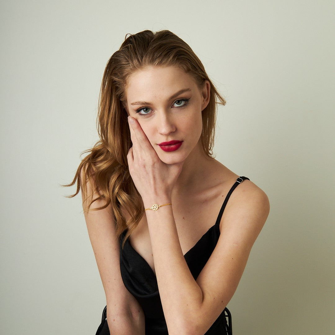 Snowflake Bracelet - 925 Silver