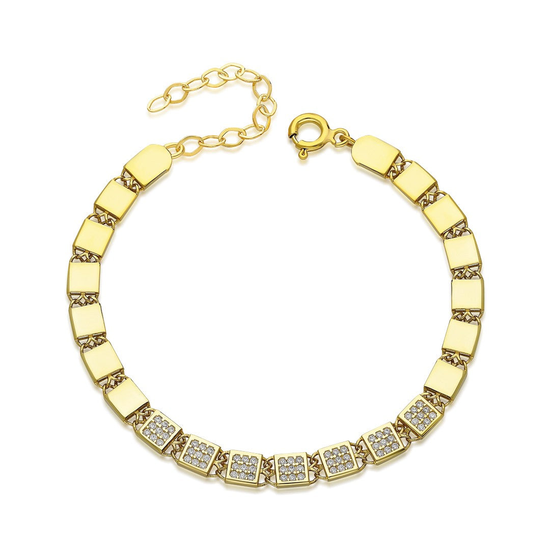 Square Bracelet - 925 SILVER