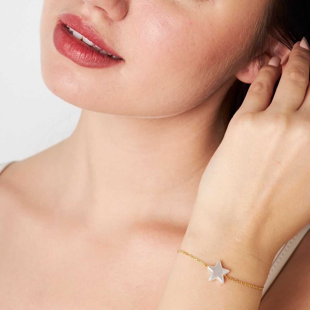 White Star Bracelet - 925 SILVER