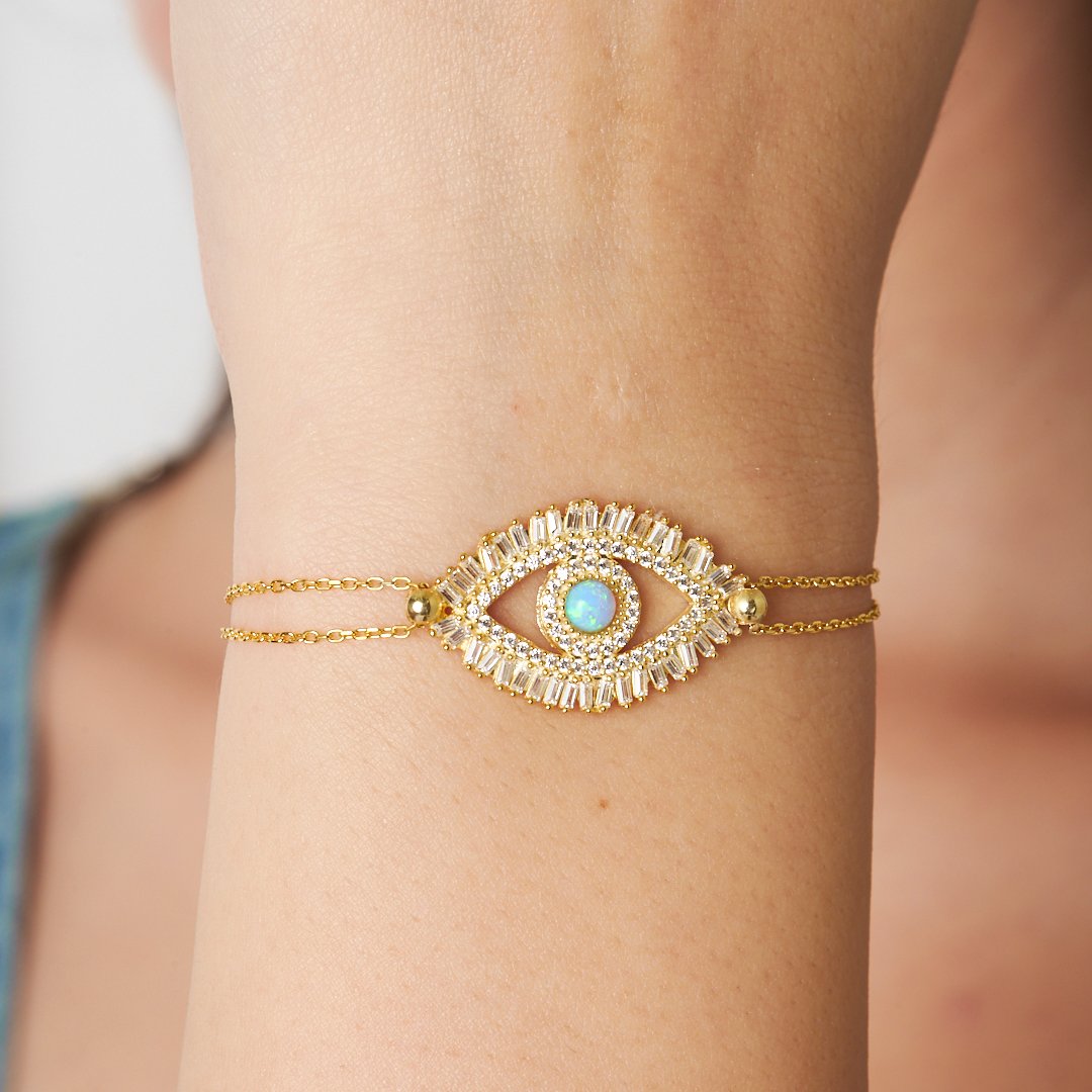 AUGEN ARMBAND | 925 SILBER