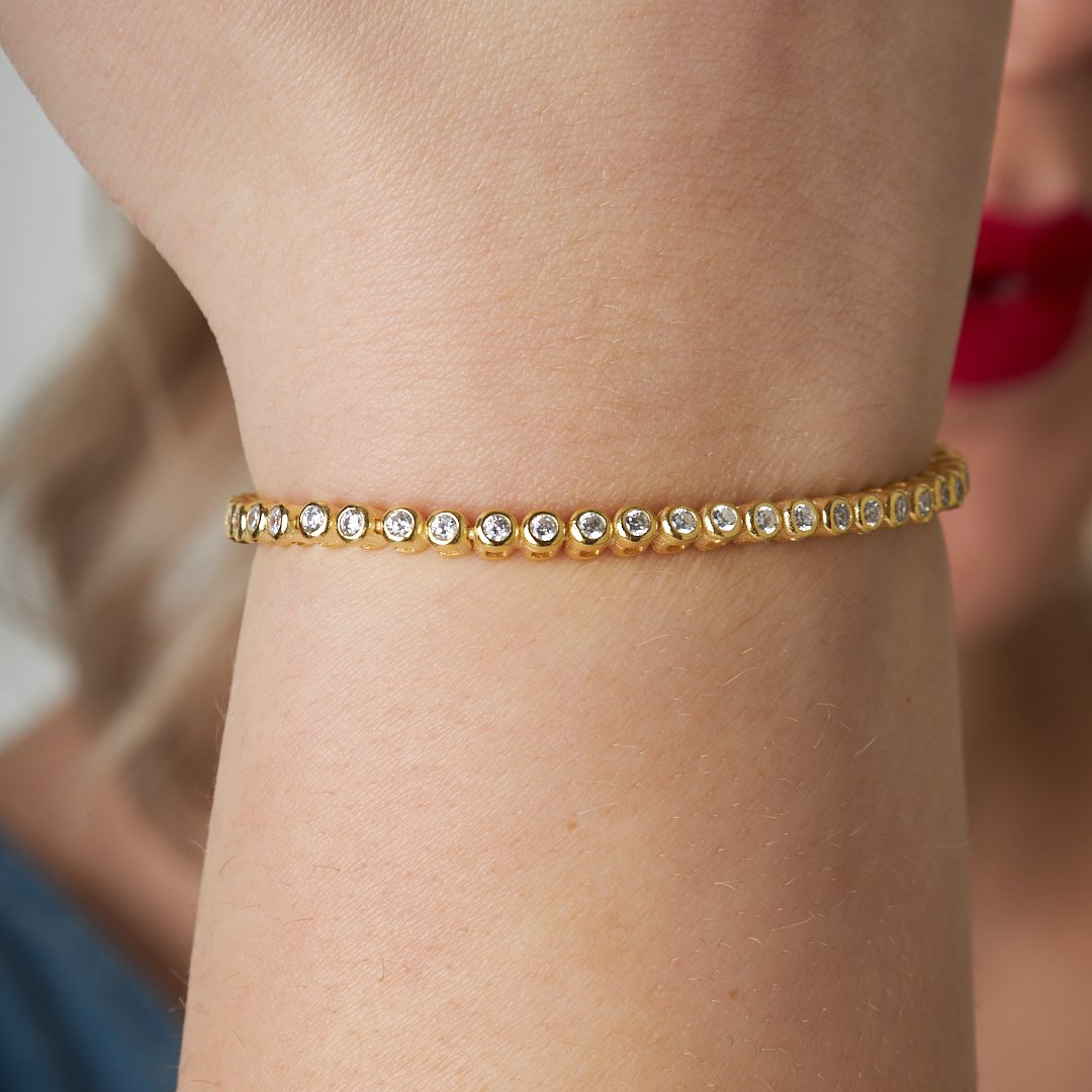 Single Stone Waterways Bracelet - 925 SILVER