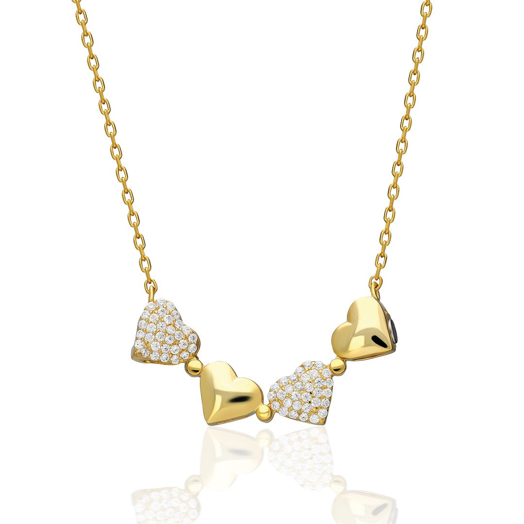 Magnetic Heart Necklace - 925 SILVER