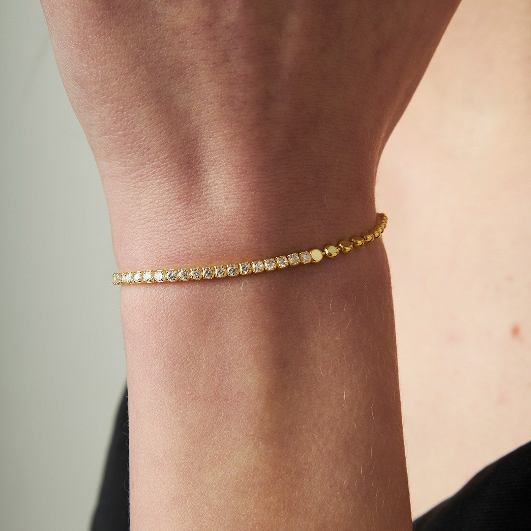 Waterway Ball Chain Bracelet - 925 SILVER