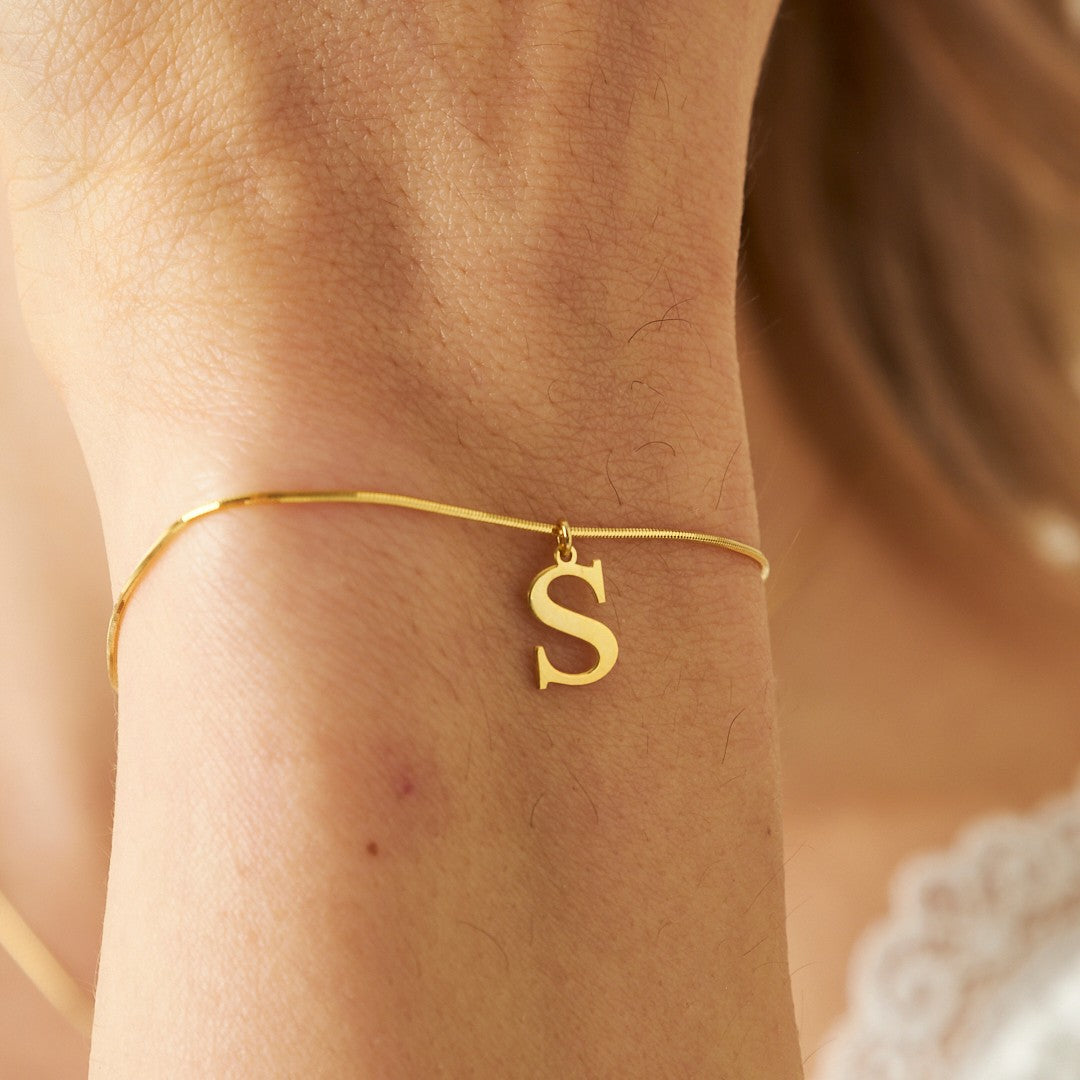 BUCHSTABEN SET MIT NAZAR | 925 SILBER