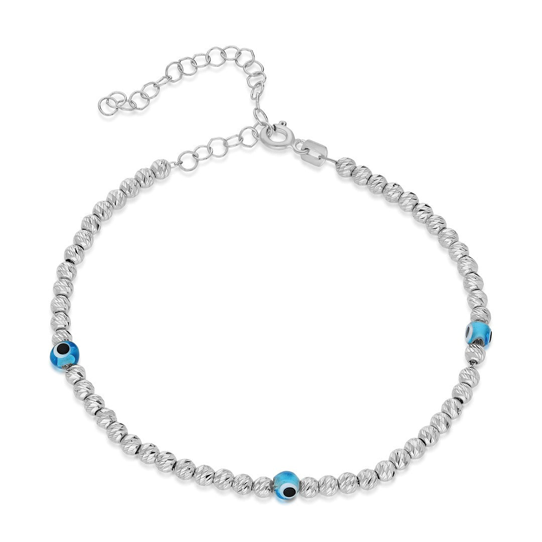 DORIKA NAZAR ARMBAND | 925 SILBER