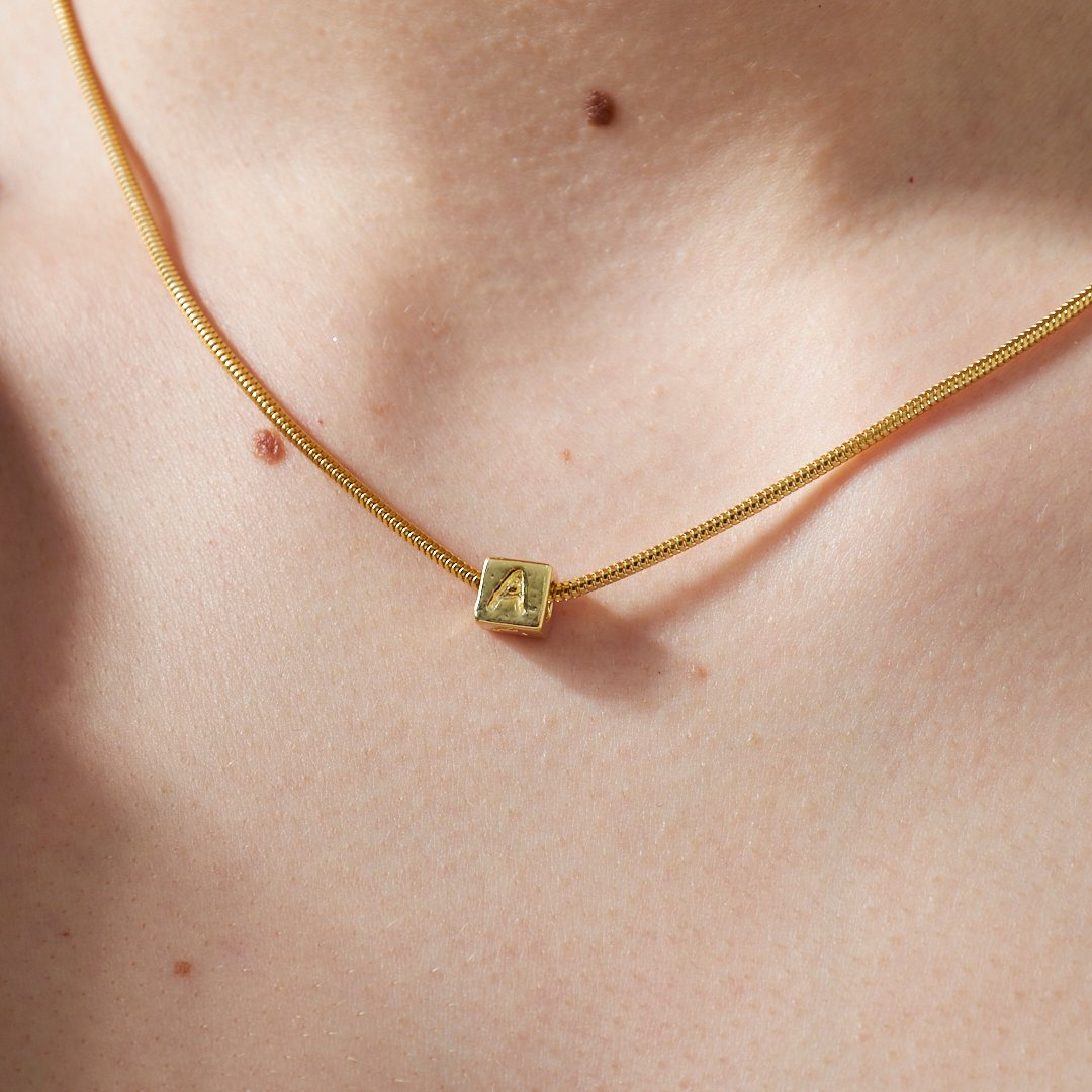 WÜRFEL BUCHSTABEN SET | 925 SILBER