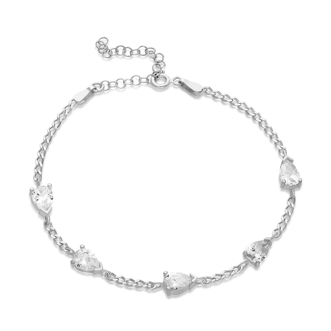Teardrop Bracelet - 925 SILVER
