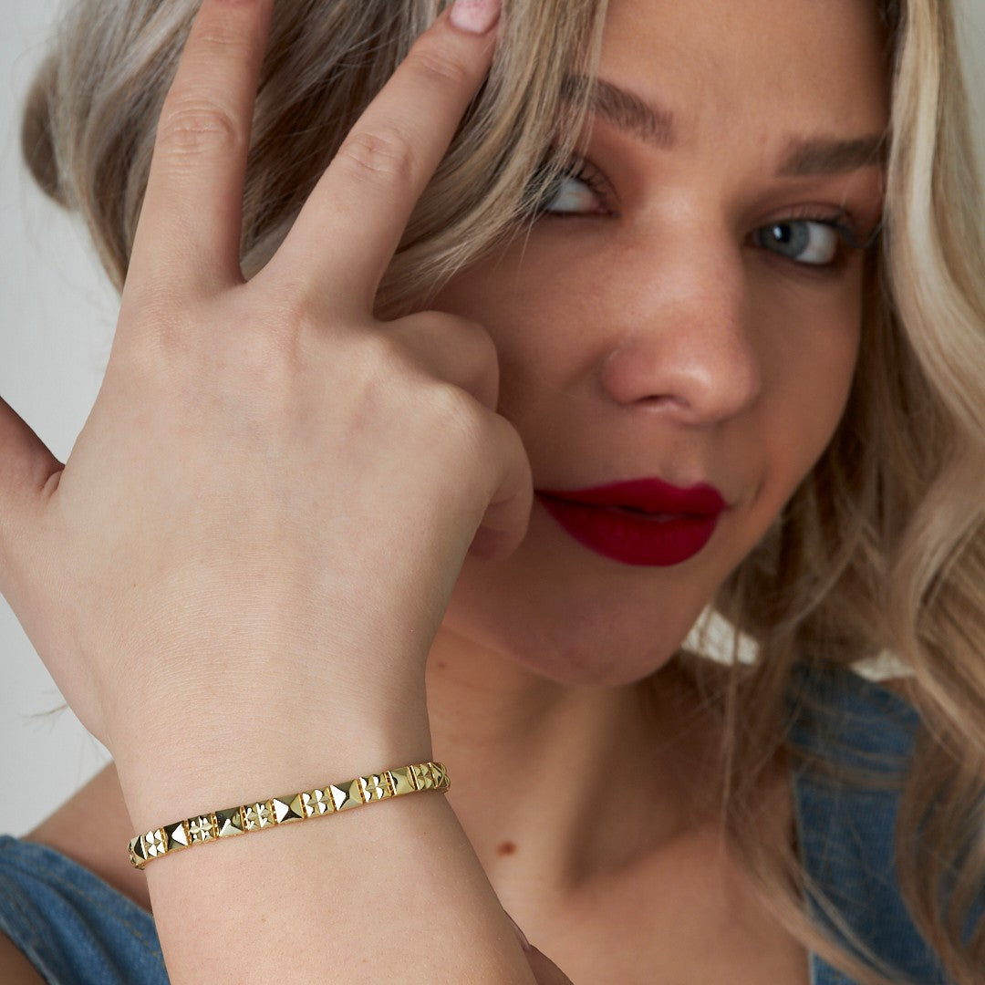 Shell Shaped Bracelet - 925 SILVER