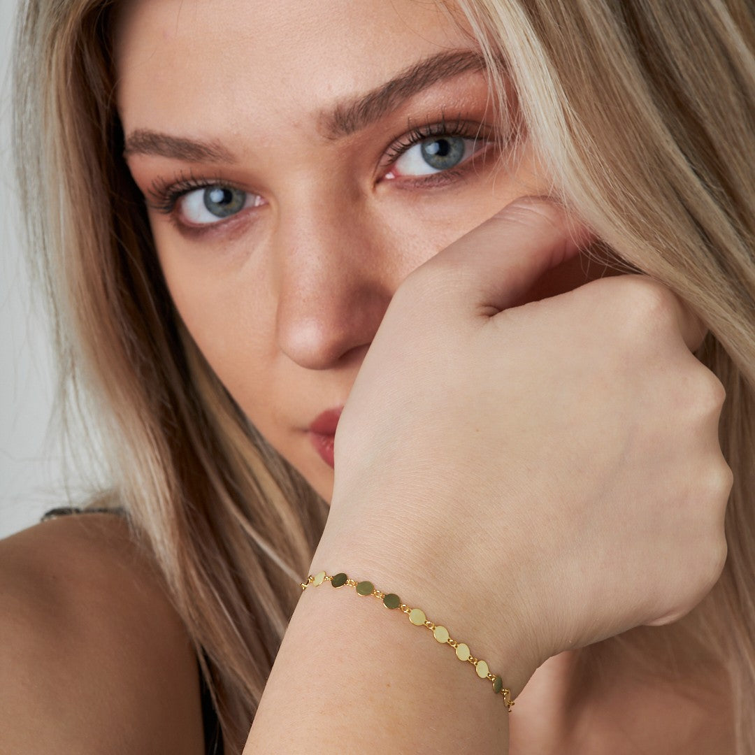 Mirror Link Bracelet - 925 SILVER