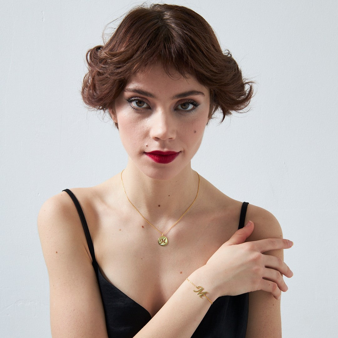 PLATTEN BUCHSTABEN SET | 925 SILBER