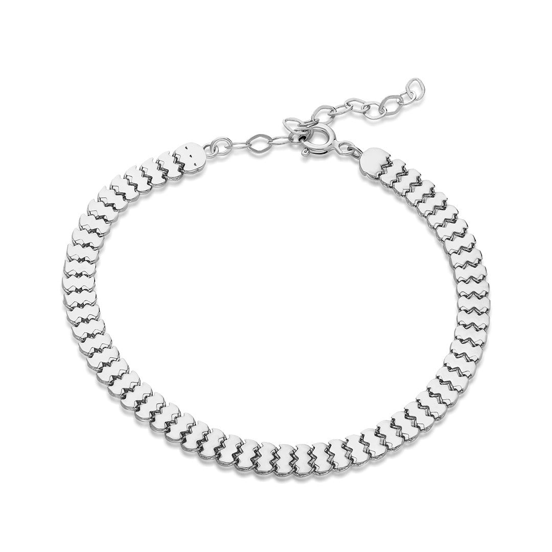 Herringbone bracelet - 925 SILVER