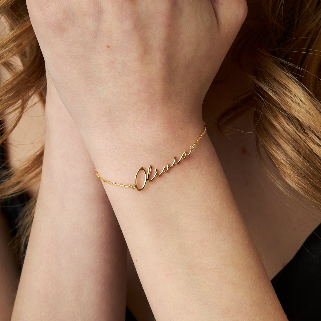 Basic Name Bracelet - 925 Silver