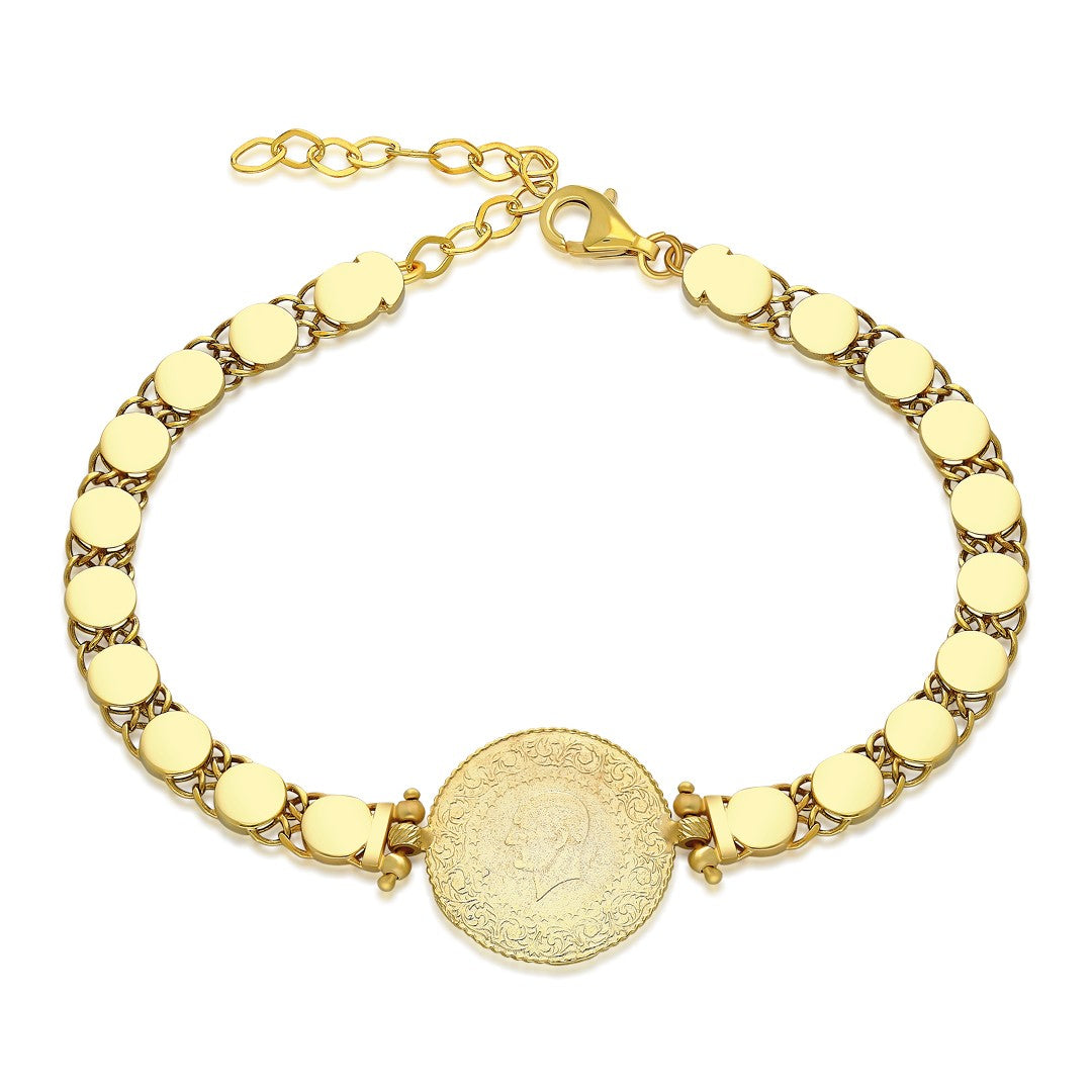 Oval Chain Bracelet - 925 SILVER