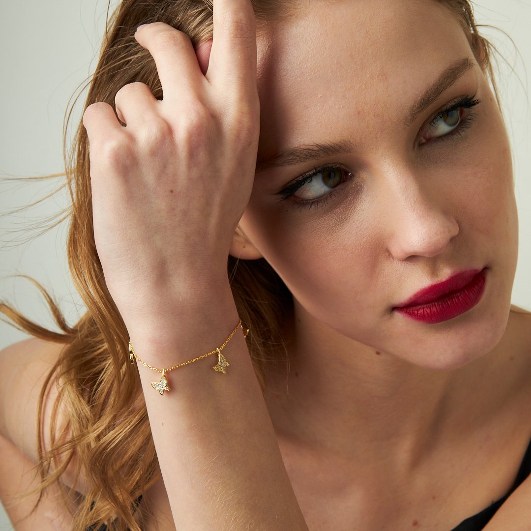 Butterfly Bracelet - 925 SILVER