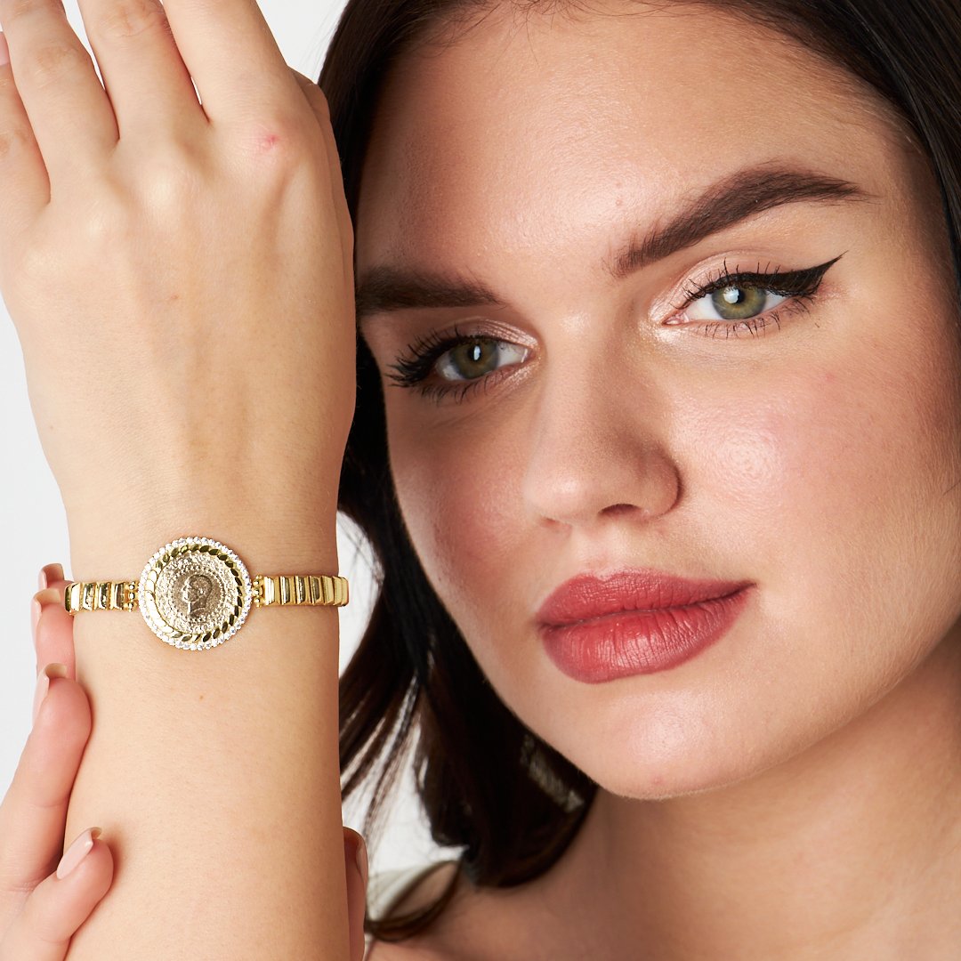 Rectangular Chain Bracelet - 925 SILVER