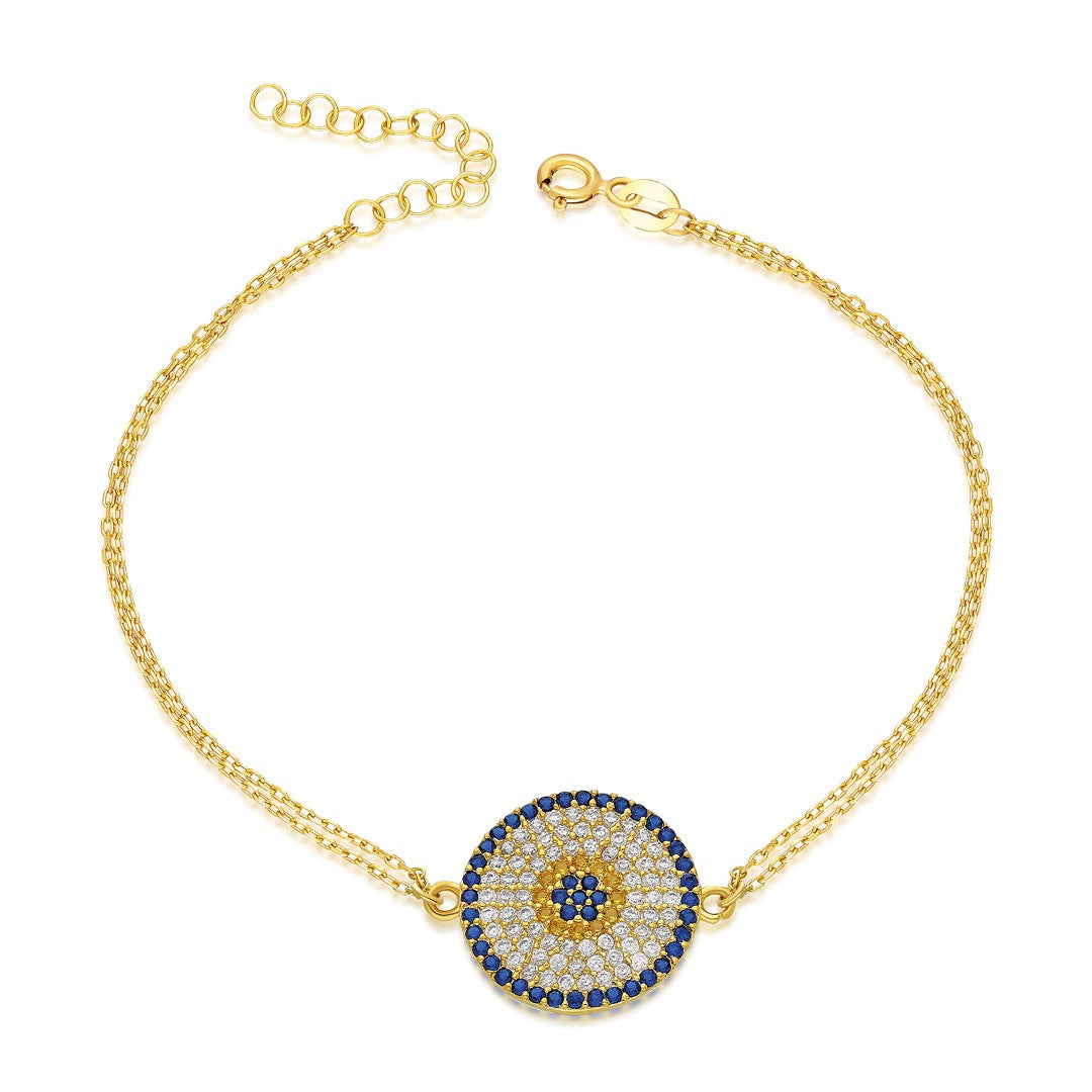 Large Society Eye Bracelet - 925 SILVER