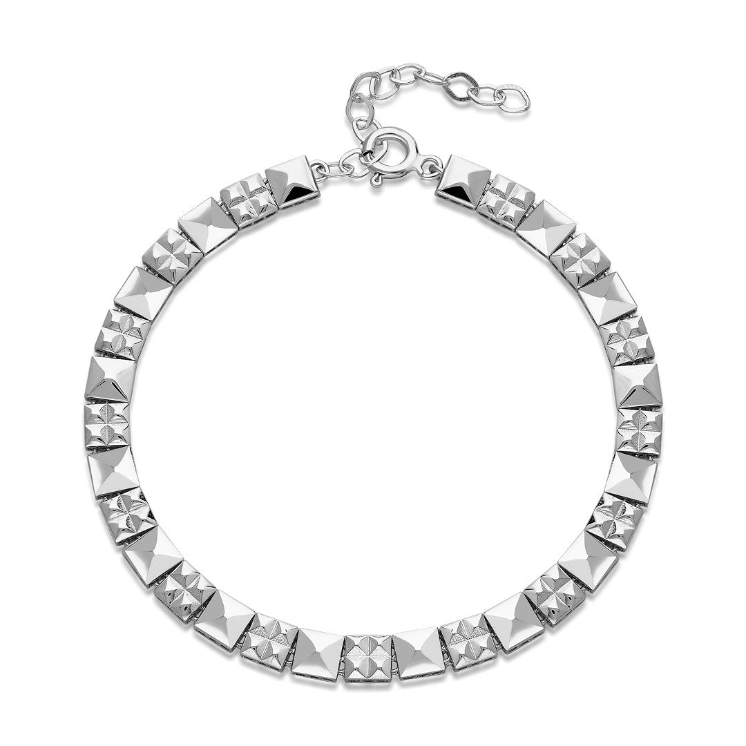 Shell Shaped Bracelet - 925 SILVER
